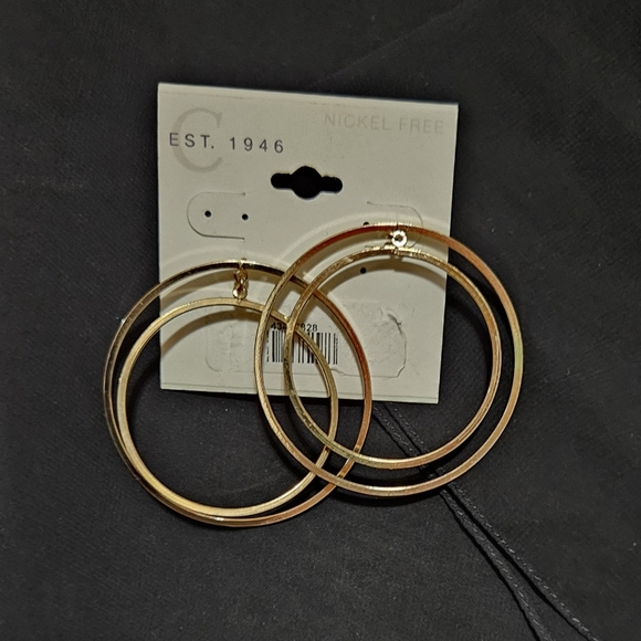 Goldtone earrings - Picture 1 of 1